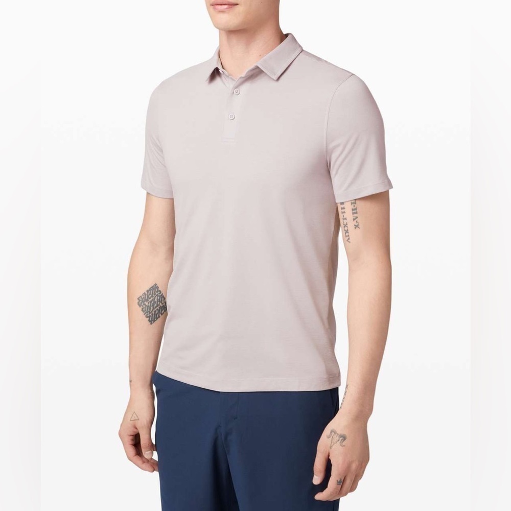 Lululemon Evolution Polo Iced Iris Light Lavender Purple